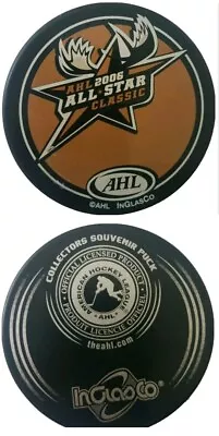 2006 ALL STAR CLASSICS MANITOBA MOOSE AHL INGLASCO HOCKEY PUCK Made In SLOVAKIA • $34.99