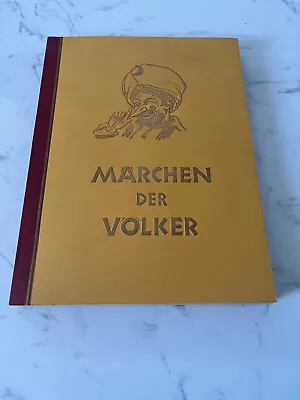 Vintage 1933 Marchen Der Volker Cigarette Cards With Book Fairy Tales • $34.99