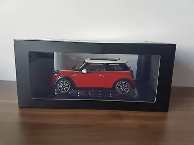 1:18 Norev Mini Cooper S Red Diecast Model Car • £60