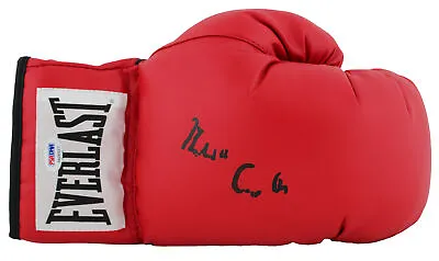 Muhammad Ali  Cassius Clay  Signed Red Everlast Boxing Glove BAS #AD04260 • £3212.71