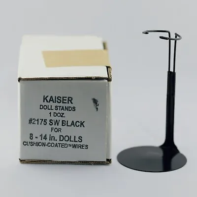 Kaiser 2175 8  To 14  Doll Action Figure Display Stand - Black - Box Of Dozen • $30