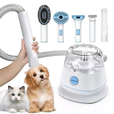 Pet Dog Cat Grooming Vacuum 360° Air Intake Hair Shedding Brush Pet Hair Tools • $44.58