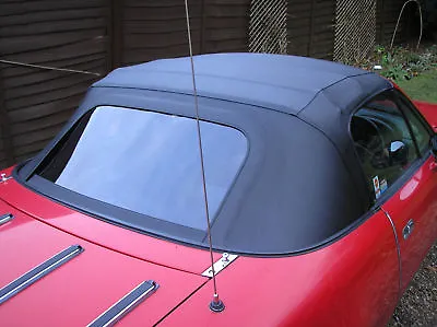 Mazda MX5 MK1 - Miata Black Vinyl Soft Top Hood With Plastic Window • $466.79