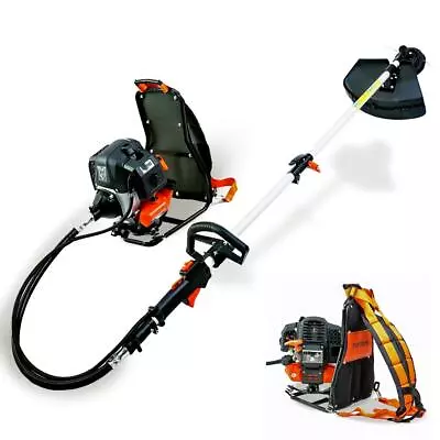 FUXTEC Petrol Backpack Brush Cutter/grass Trimmer 2-stroke-3HP-52cc- FX-MS152T • £139