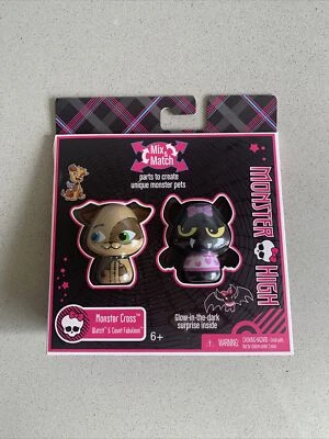 £11 • Buy Monster High Monster Cross Watzit & Count Fabulous Pets BNIB 🤎💚💙💗🖤 T8005