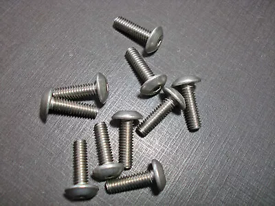 10 Buick Chevy Pontiac 12-24 X 3/4 Stainless Enlarged Button Head Screws GM  • $9.99