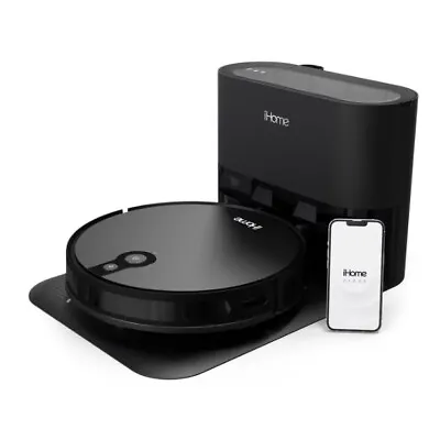 $159 • Buy IHome AutoVac Eclipse Pro Robot Vacuum With Auto Empty Base And Mapping