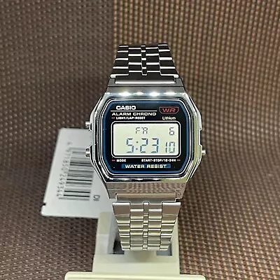 Casio A159WA-N1 Youth Vintage Series Stainless Steel Digital Watch • $35