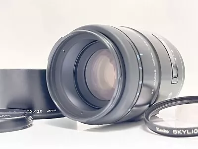 [Opt. MINT W/ HOOD] Minolta AF Macro 100mm F/2.8 For Sony/Minolta A From Japan • $119.99