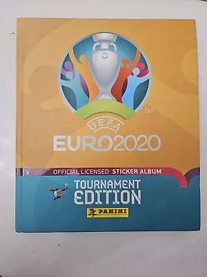 100% Complete Panini Euro 2020 Hardback Football Sticker Album Full Set Mint • £99.99