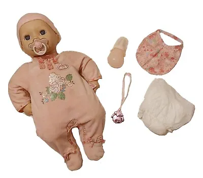 Zapf Creation Baby Annabell 2016 Interactive Doll 5 Accessories ~ ZFCM20ZZO ~ 3+ • £65