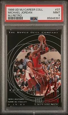 1998 Michael Jordan Upper Deck Retro #37 PSA 9 GOAT • $50