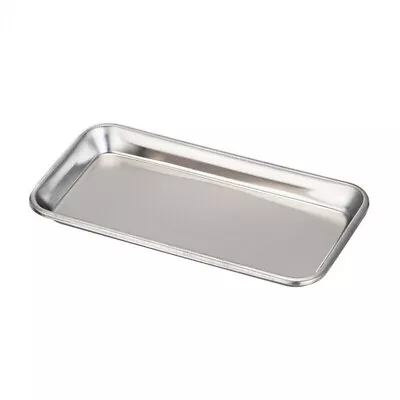 Dental Medical Stainless Steel Tray Square Plate Instrument Tool Operation Tray • $4.74