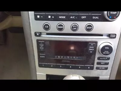 Audio Equipment Radio Receiver Bose Audio System Fits 05 INFINITI G35 22162104 • $83