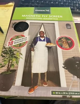 Gardenline Magnetic Fly Screen Door Mesh Curtain 39 X 83  Keep Bugs Out • $3