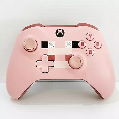 Xbox One S Minecraft Pig Controller - Tested & Working! Worn Thumbstick • $119.95