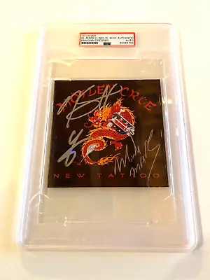 Motley Crue Signed Autographed New Tattoo Cd Cover Mick Mars Psa Coa Encap Slab • $1299.99