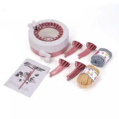 22 Needle Knitting Machines Round Hand Weaving Loom DIY Scarf Hat Kids Toy UK • £14.39