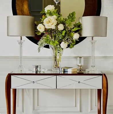 Laura Ashley Mirrored Side Console - 2 Drawers • £100