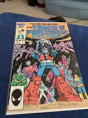 Transformers: The Movie #1 Marvel Comics 1st Ultra Magnus & Gravatron 1986 • $12