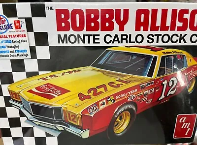 AMT 1064 Chevy Monte Carlo Bobby Allison Coke #12 1/25 Kit McM Fs • $49.88