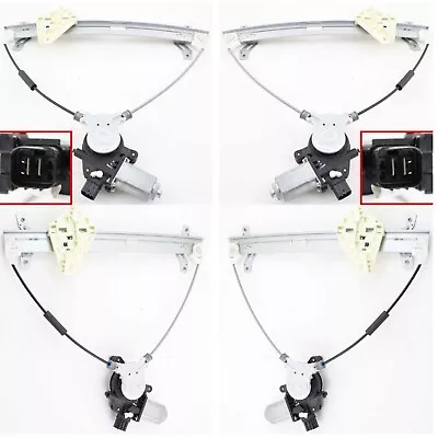 Power Window Regulator Set For 2003-2007 Honda Accord Front With Motor Coupe • $65.51