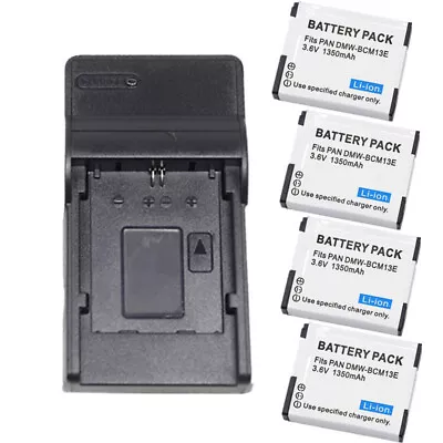 DMW-BCM13 Battery Or Charger For Panasonic DMC-TZ37 TZ40 TZ41 TZ55 TZ57 TZ60 • £11.99