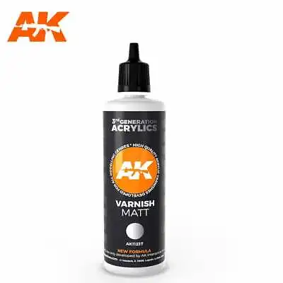 AK Interactive Gen 3 - Matt Varnish 100 Ml 3rd Generation • £10.99