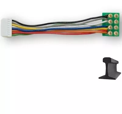 Digitrax DNWHPS ~ New 2024 ~ 8 Pin Digitrax To 8 Pin NMRA ~ DCC Decoder Harness  • $6.72