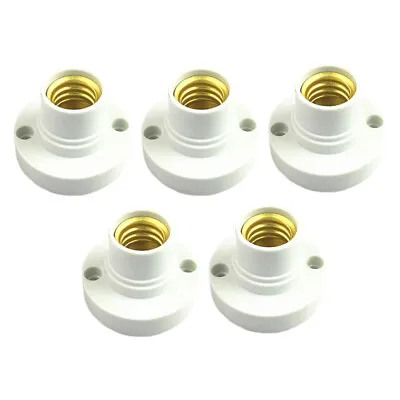 5X/Kit E14 Bulb Screw Lamp Surface Mount Base Holder Socket • £6.47