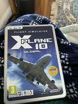 Flight Simulator Xplane 10 Global For Pc/ Mac/ Dvd Rom Game Used • £25