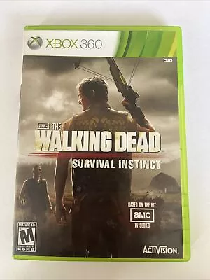 The Walking Dead: Survival Instinct (Microsoft Xbox 360 2013) Tested! • $4.50