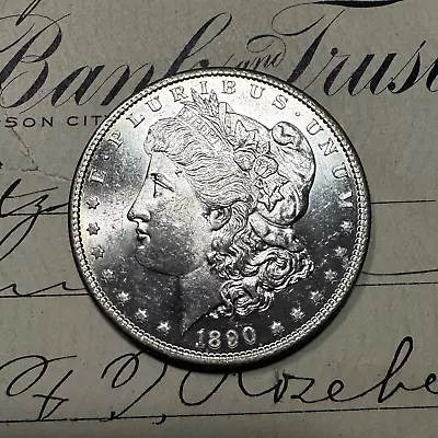 ✯1890 S GEM BU Morgan Silver Dollar MS ✯ 1 Choice Mint UNC From Roll Estate Lot✯ • $183.50