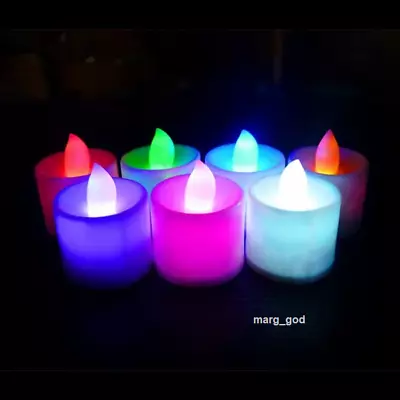 £6.99 • Buy Led Tea Lights Candles LED FLAMELESS Battery Operated UK SELLER✔FAST SHIPPING✔