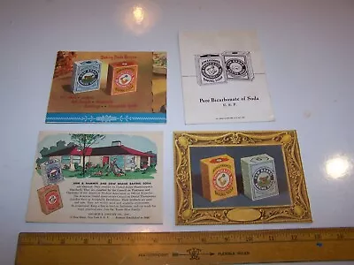 4 Vintage ARM & HAMMER BAKING SODA Booklets 1948 - 1949 - 1952 - 1953 • $12