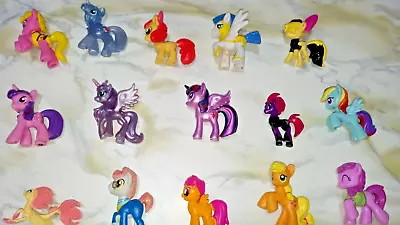 🌈PART #3 COLLECTION My Little Pony MINIS LOT Of  15 Mixed Figures  🌈IDK??🌈 • $51.11