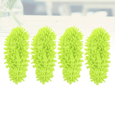 £8.11 • Buy  4 Pcs Washable Duster Floor Sock Slippers Mopping Collector