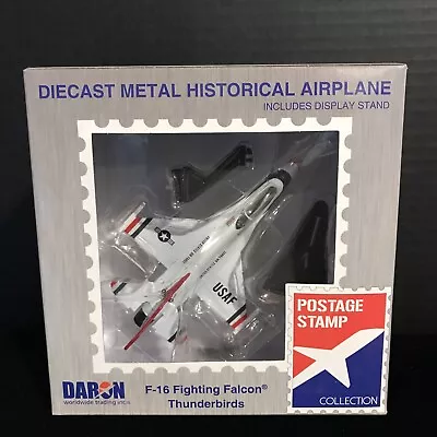 Daron Ps5399-2 Diecast F-16 Fighting Falcon Thunderbirds-nib-1:126 Scale • $21.25