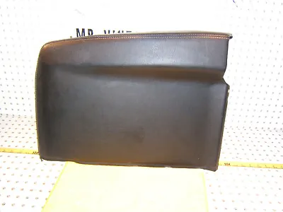 Mercedes Mid R129 SL600 SL60 AMG Right BLACK LEATHER Stitched Seat Back 1 Cover • $365