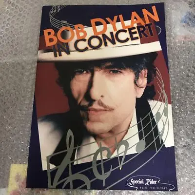 $43 • Buy Bob Dylan In Japan Concert Pamphlet