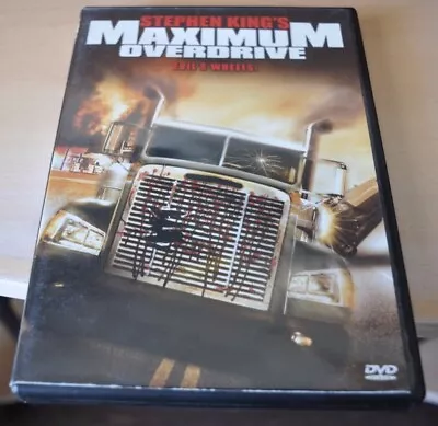 Maximum Overdrive DVD 1986 Estevez Region 1 NTSC English Audio • $7.29