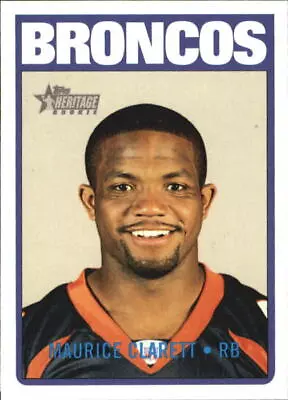 2005 Topps Heritage Football Card #66A Maurice Clarett • $1.49