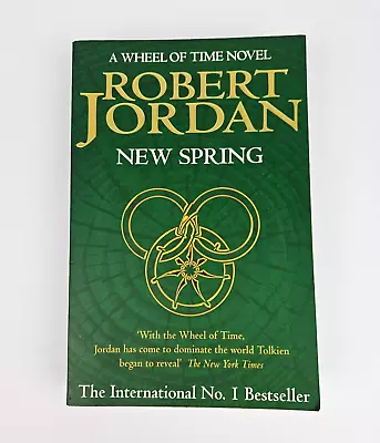New Spring By Robert Jordan : A Wheel Of Time Novel Large Paperback • $19.95