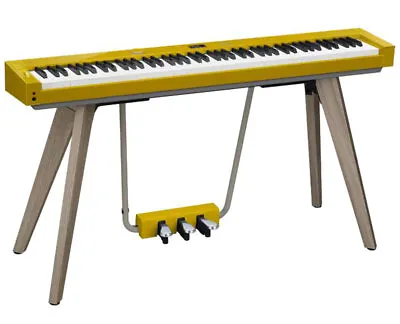 Casio PX-S7000HM 88-Key Smart Hybrid Hammer Action Digital Piano Mustard - Used • $2159.99