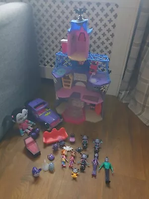 Vampirina Scare B&B Large House Mansion Castle Furniture & Figures Set + Car • £65