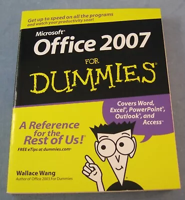 Microsoft Office 2007 For Dummies By Wallace Wang • $5.50