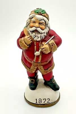 Memories Of Santa 1872 Figurine Ornament 5  Tall Christmas Reproductions 1984 • $16.45