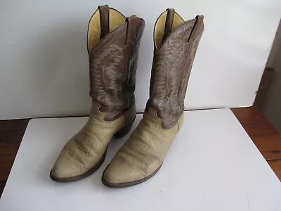 Vintage Justin Cowboy Boots Style 8524 Size 10 1/2 D • $59.95