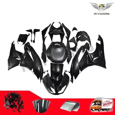 MS Carbon Fiber Look Injection Fairing Fit For Kawasaki 2009-2012 ZX6R A0TW • $509.99