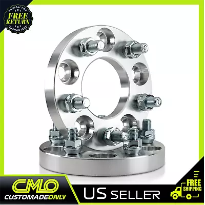 (2) Hub Centric 5X5 (5X127) Wheel Spacers | 1/2  Studs | 1.0  Inch 25mm • $39.95